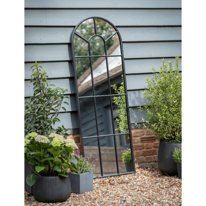 Fulbrook Iron Arched Mirror 170 X 60cm