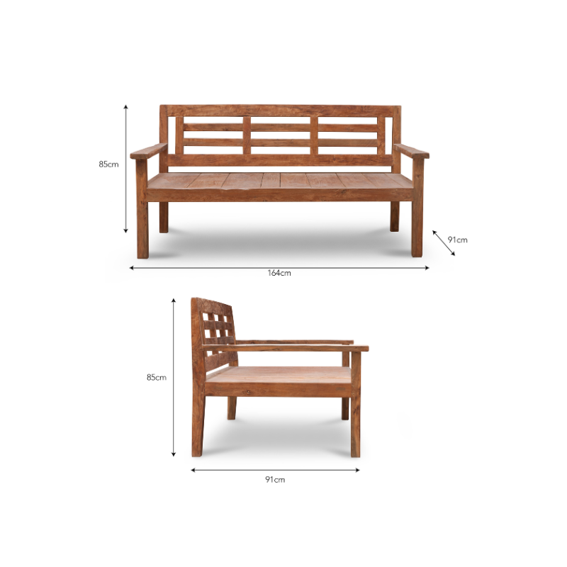 Teak Chastleton Day Bed