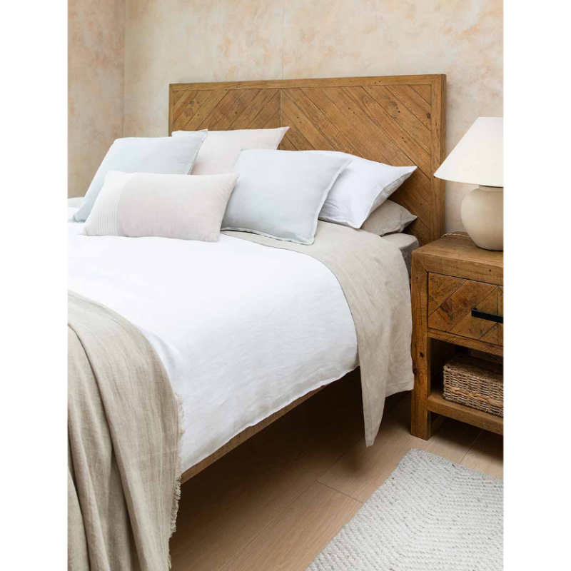 Fawley Neutral Chevron Bed