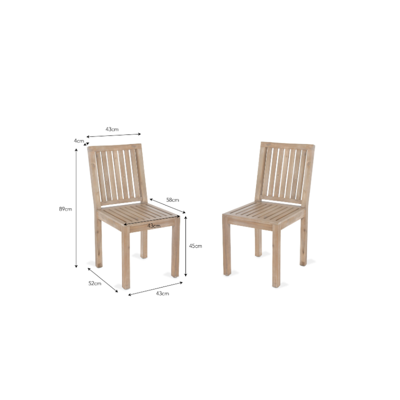 Pair of Porthallow Dining Chairs