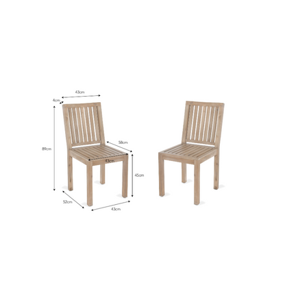 Pair of Porthallow Dining Chairs