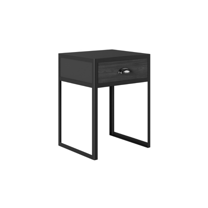 Grafton Bedside Table - Black