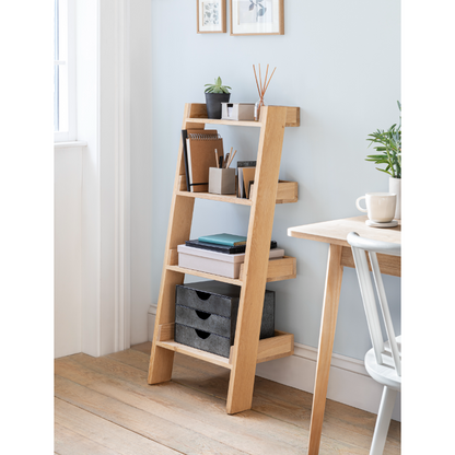 Hambledon Low Oak Shelving Unit