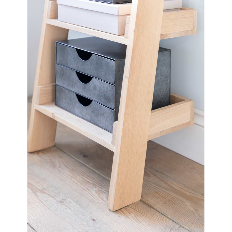 Hambledon Low Oak Shelving Unit