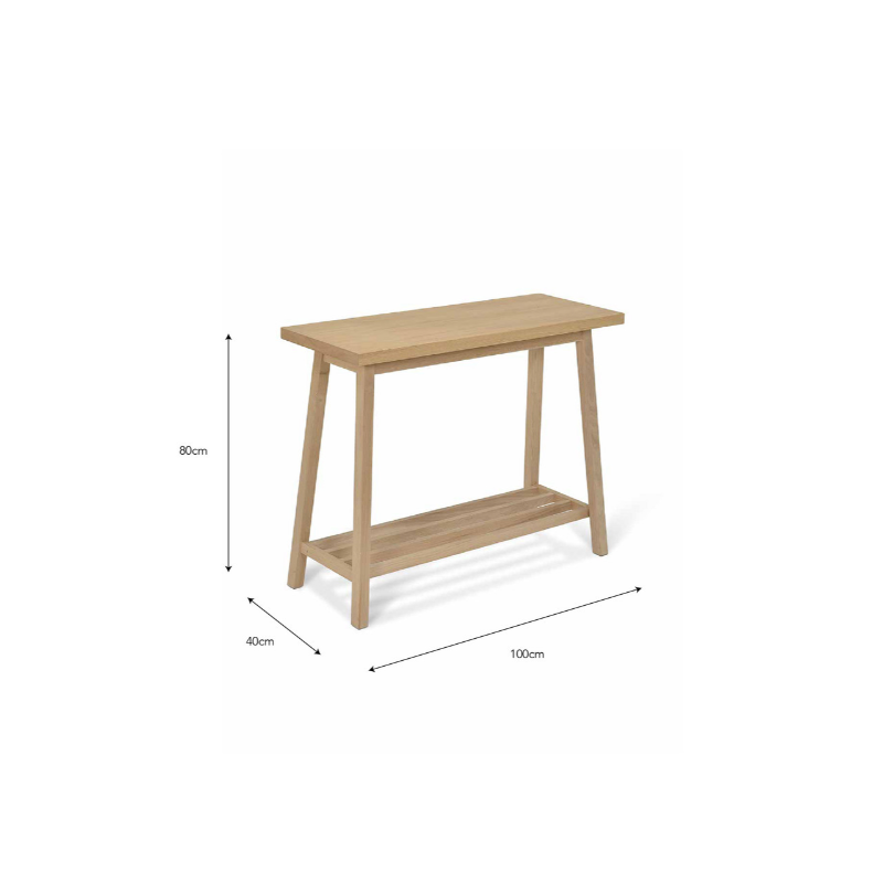 Hambledon Natural Console Table