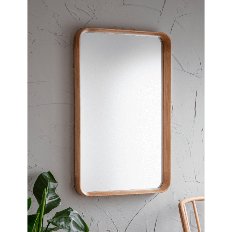 Hambledon Rectangular Mirror - Natural