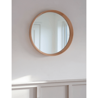 Hambledon Round Mirror 53cm - Natural