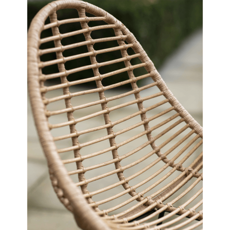 Hampstead Natural Scoop Chairs Set of 2