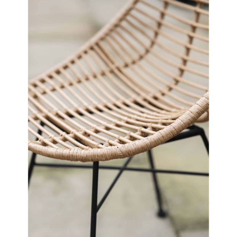 Hampstead Natural Scoop Chairs Set of 2