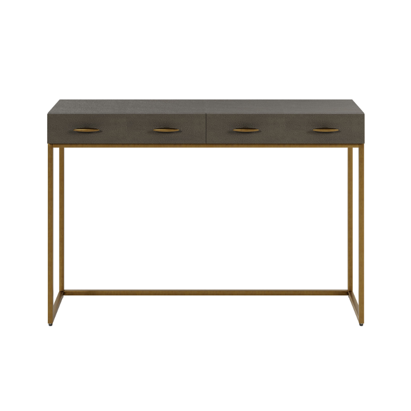 Hampton Console - Grey Shagreen