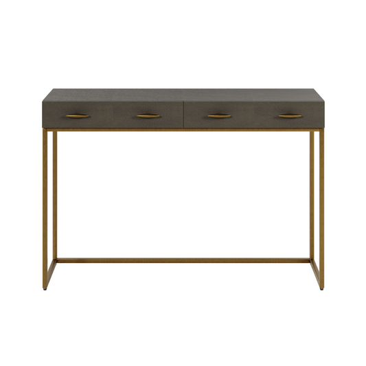 Hampton Console - Grey Shagreen