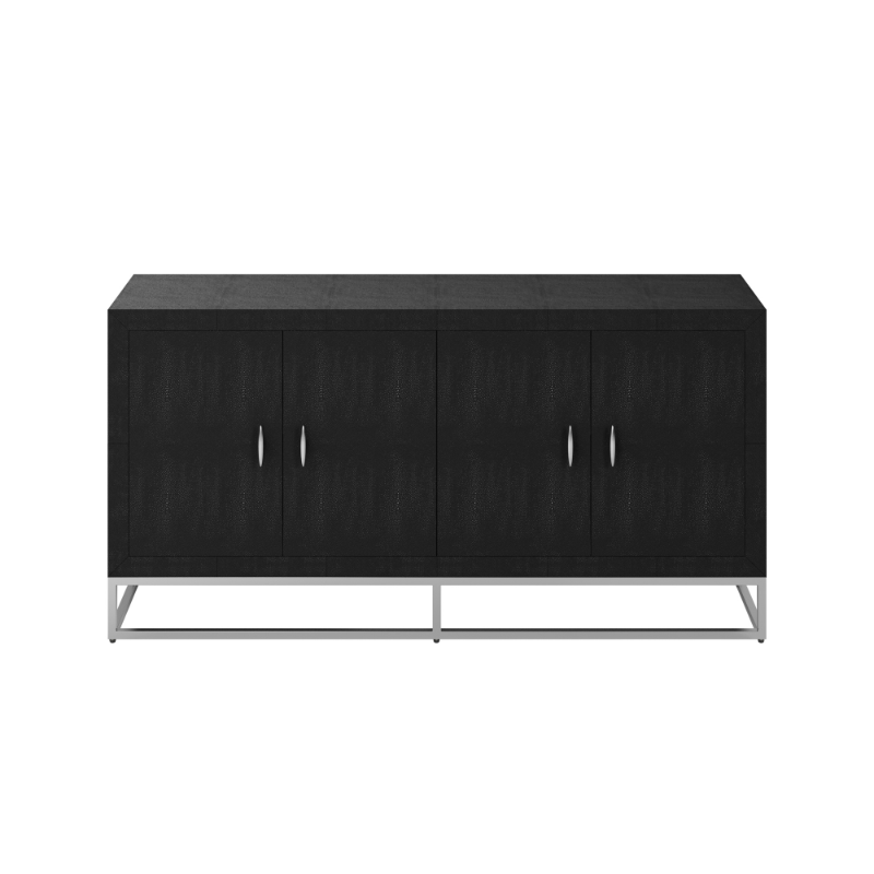 Hampton Sideboard - Black Shagreen