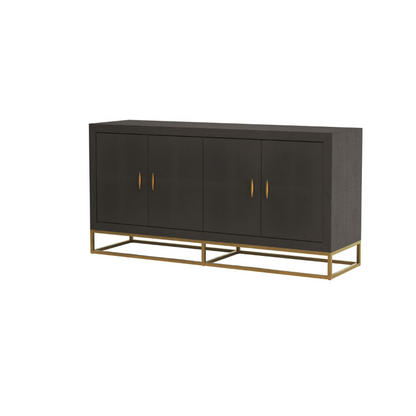 Hampton Sideboard - Brown Shagreen