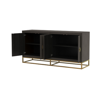 Hampton Sideboard - Brown Shagreen