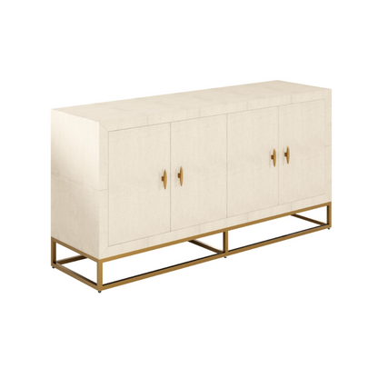 Hampton Sideboard - Ivory Shagreen