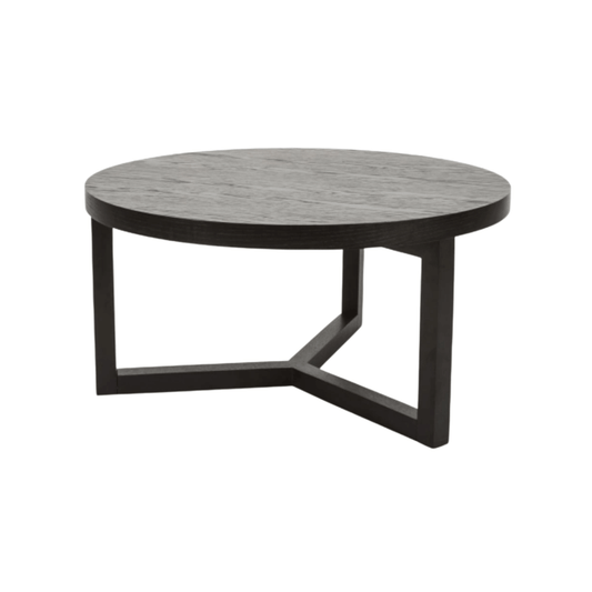 Iris Wenge Coffee Table - Black Stained Oak