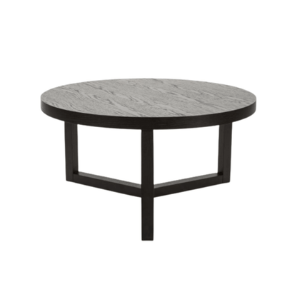 Iris Wenge Coffee Table - Black Stained Oak