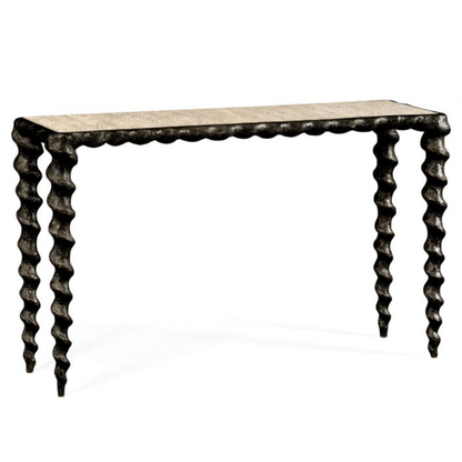 Karinta Console Table White Oyster