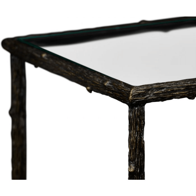 Keswick End Table Bronzed Finish