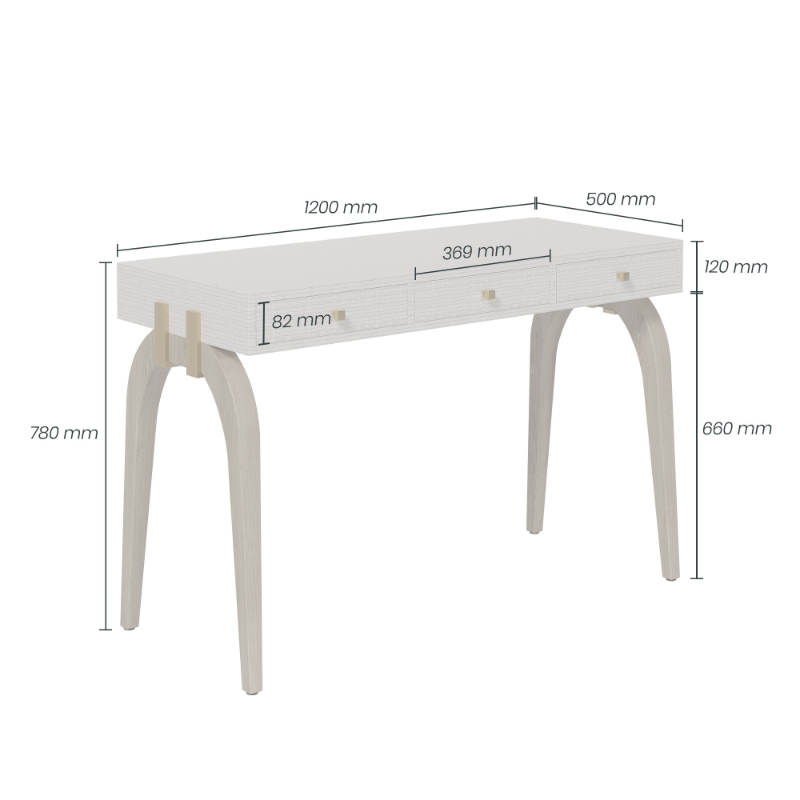 Laverstoke Desk - White