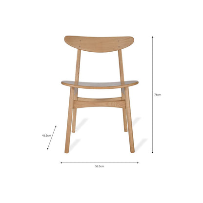 Pair of Longcot Dining Chairs