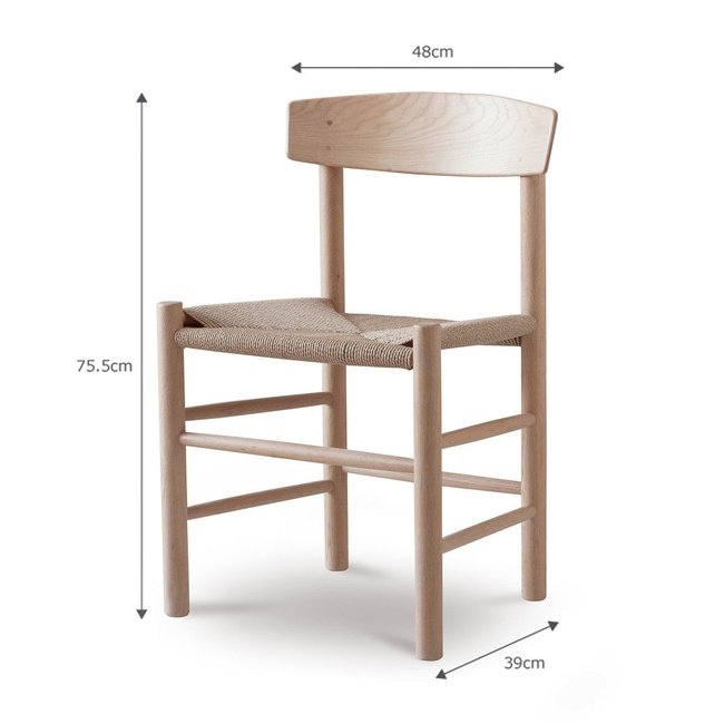 Pair of Longworth Dining Chairs - Oak