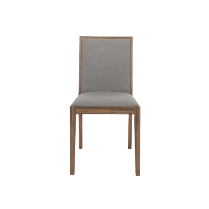 Lotus Dining Chair - Walnut Grey