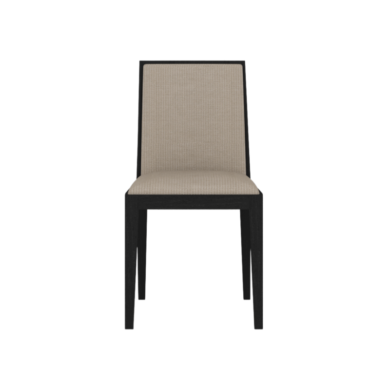 Lotus Dining Chair - Wenge Beige