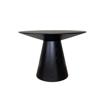 Lotus Wenge Dining Table - Black Stained Oak