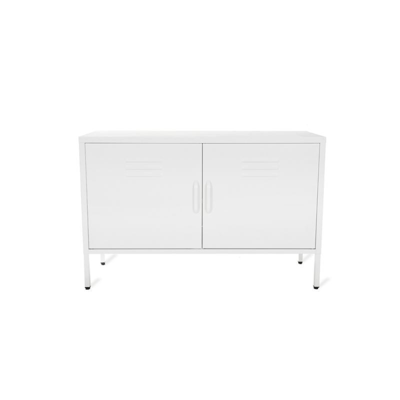 Low Marlborough Storage Locker - Lily White