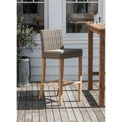 Lymington Teak Bar Stool