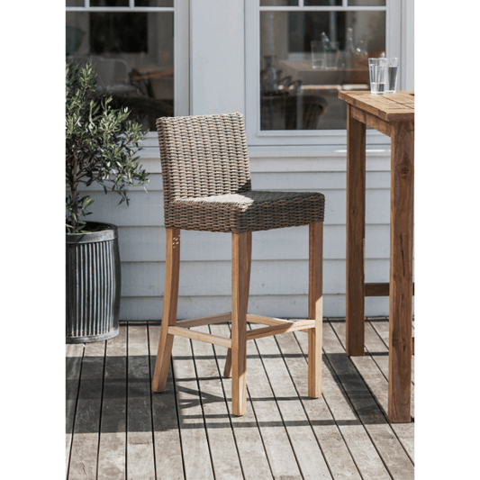 Lymington Teak Bar Stool