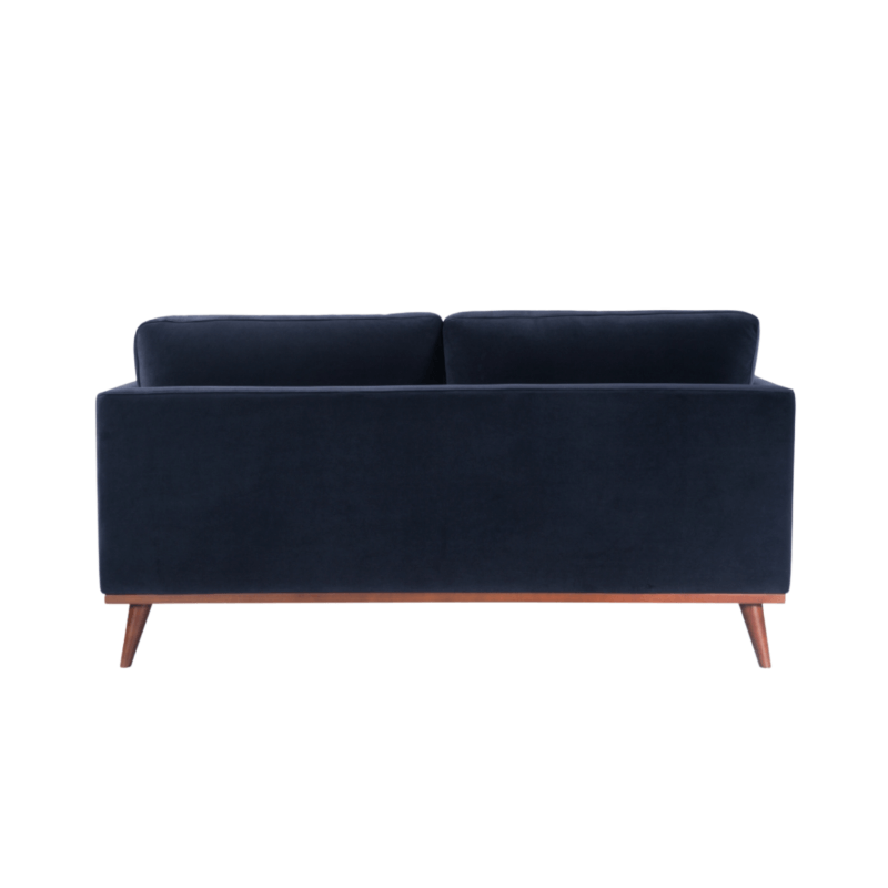 Mickey 2 Seat Sofa - Midnight Blue Velvet