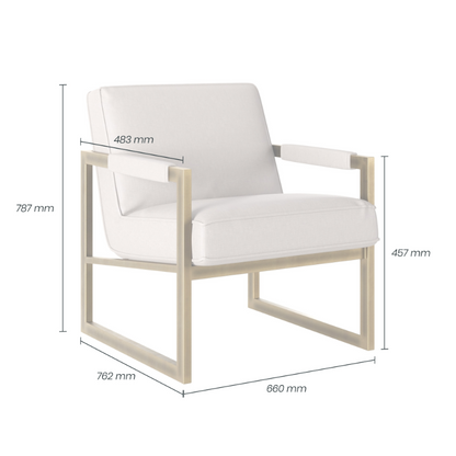 Mickleton Club Chair - Clay