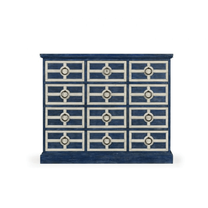 Midmoor Chest of Drawers Blue Painted