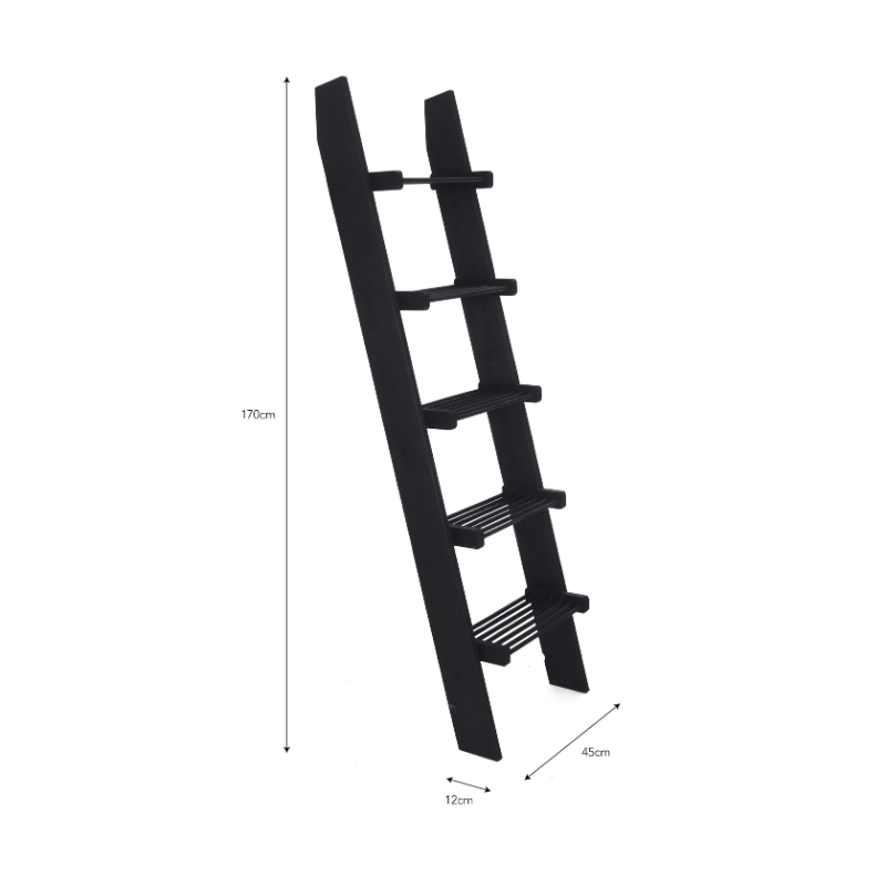 Moreton Slatted Shelf Ladder