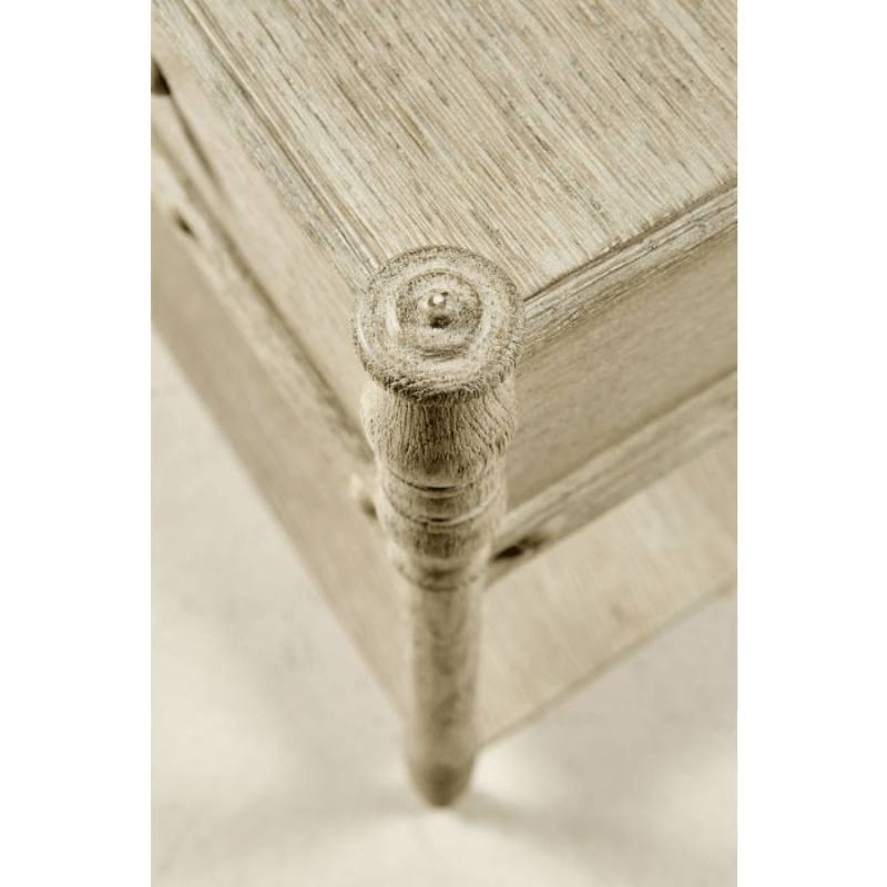 Morris Bedside Table Greyed Oak