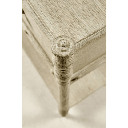 Morris Bedside Table Greyed Oak