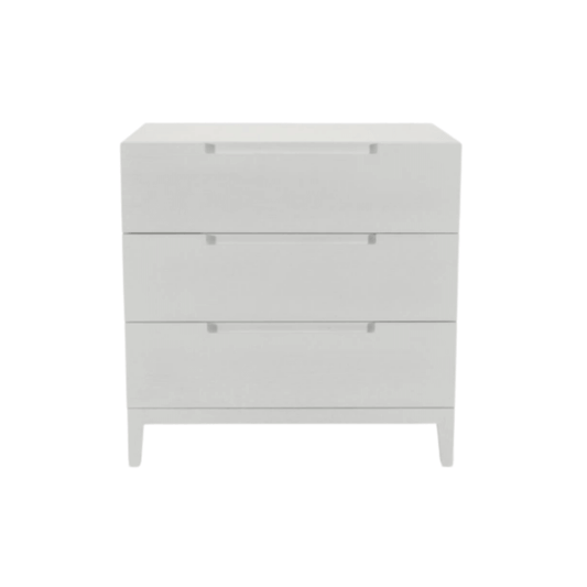 Orchid 3 Drawer Chest - White