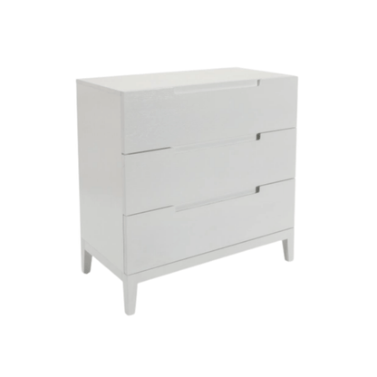 Orchid 3 Drawer Chest - White