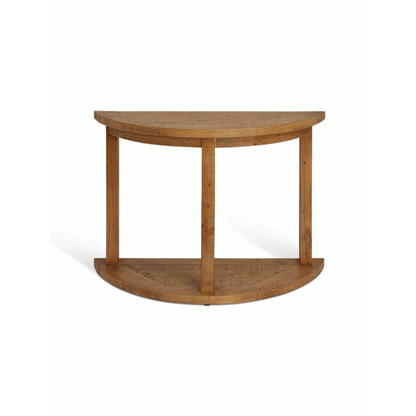 Oxhill Curved Console Table - Natural