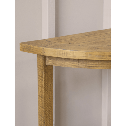 Oxhill Curved Console Table - Natural