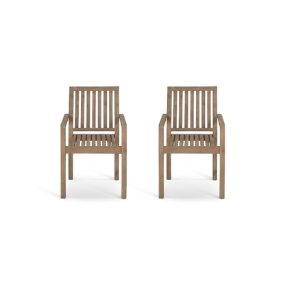 Pair of Porthallow Dining Armchairs