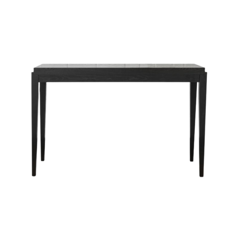 Peony Wenge Console Table - Black Stained Oak