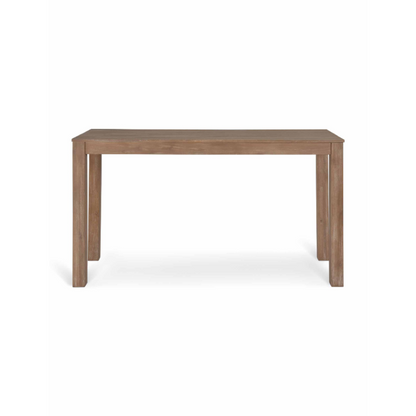 Porthallow Acacia Rectangular Bar Table - Natural