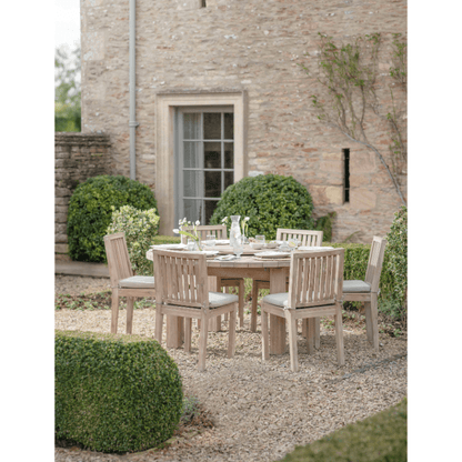 Porthallow Natural Round Dining Table - Medium