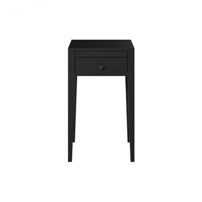 Radford 1 Drawer Bedside - Black