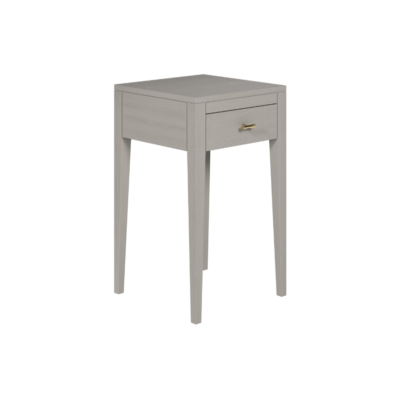 Radford 1 Drawer Bedside - Grey