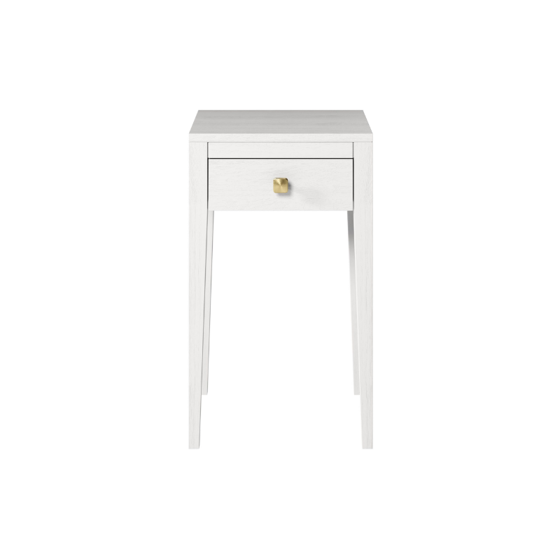 Radford 1 Drawer Bedside - White