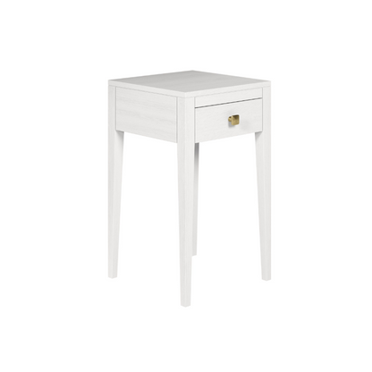 Radford 1 Drawer Bedside - White